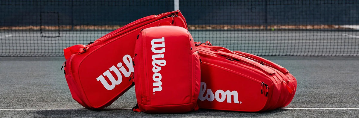 Wilson Super Tour Paddlepak Pickleball Bag Red – TC Tennis Racquet