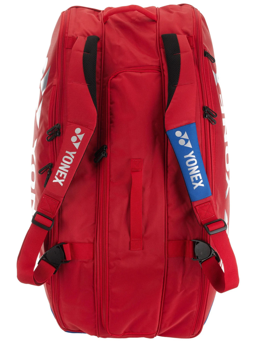 Yonex Pro Racquet Red 9 Pack Bag – TC Tennis & Pickleball