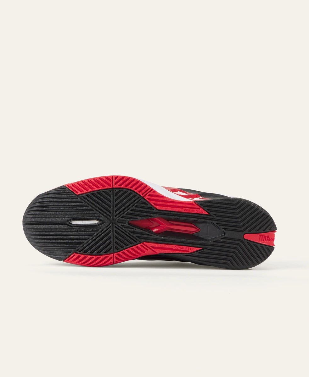 Men's Wilson Rush Pro 4.5 Black/Infrared Red – TC Tennis