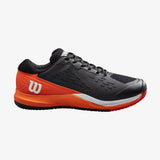 Men’s Wilson Rush Pro Ace Black/Vermillion Orange/White