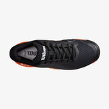 Men’s Wilson Rush Pro Ace Black/Vermillion Orange/White