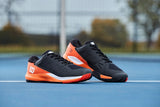 Men’s Wilson Rush Pro Ace Black/Vermillion Orange/White