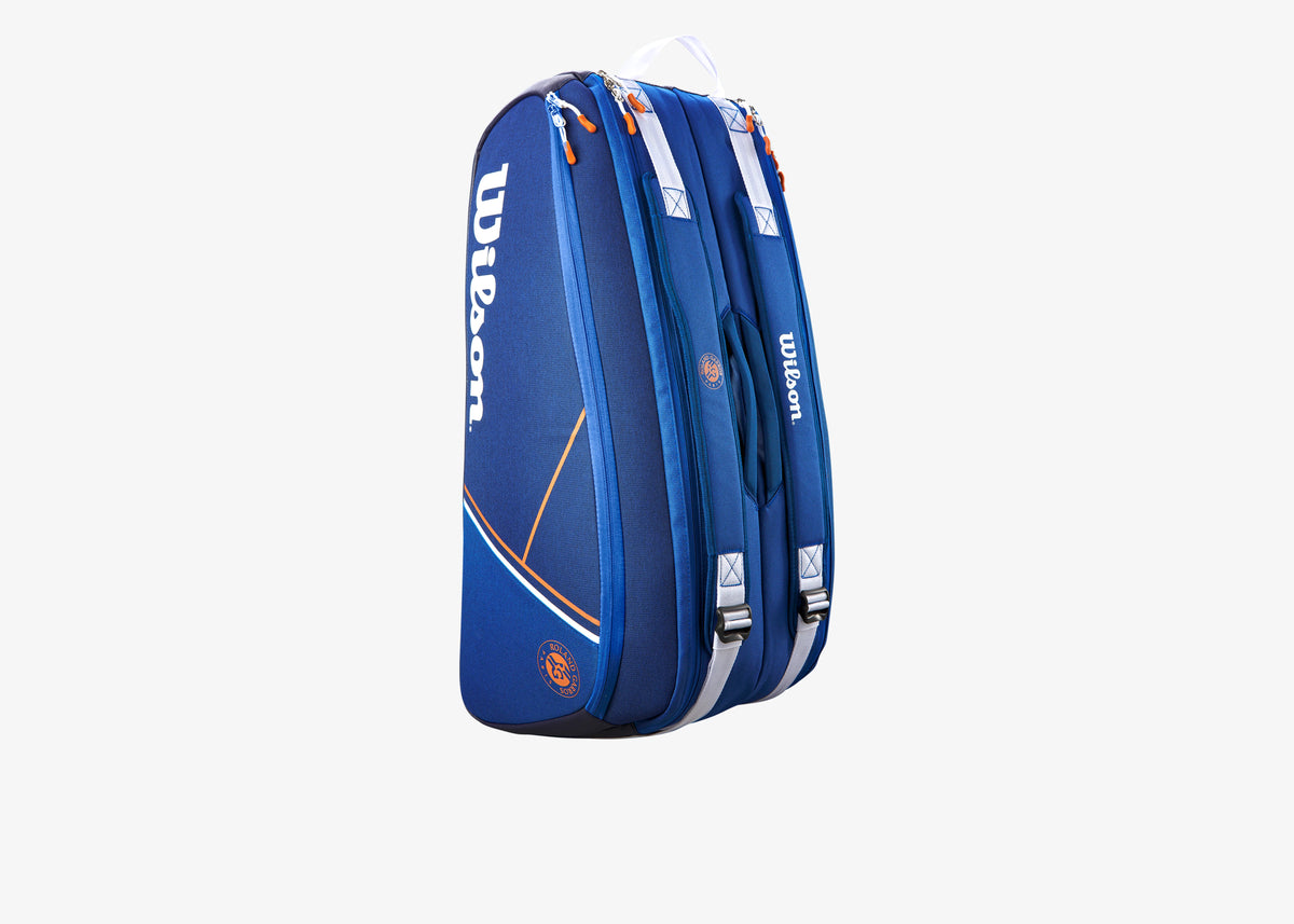 Blue wilson tennis bag sales