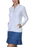 Women's Sofibella UV Staples Jacket White