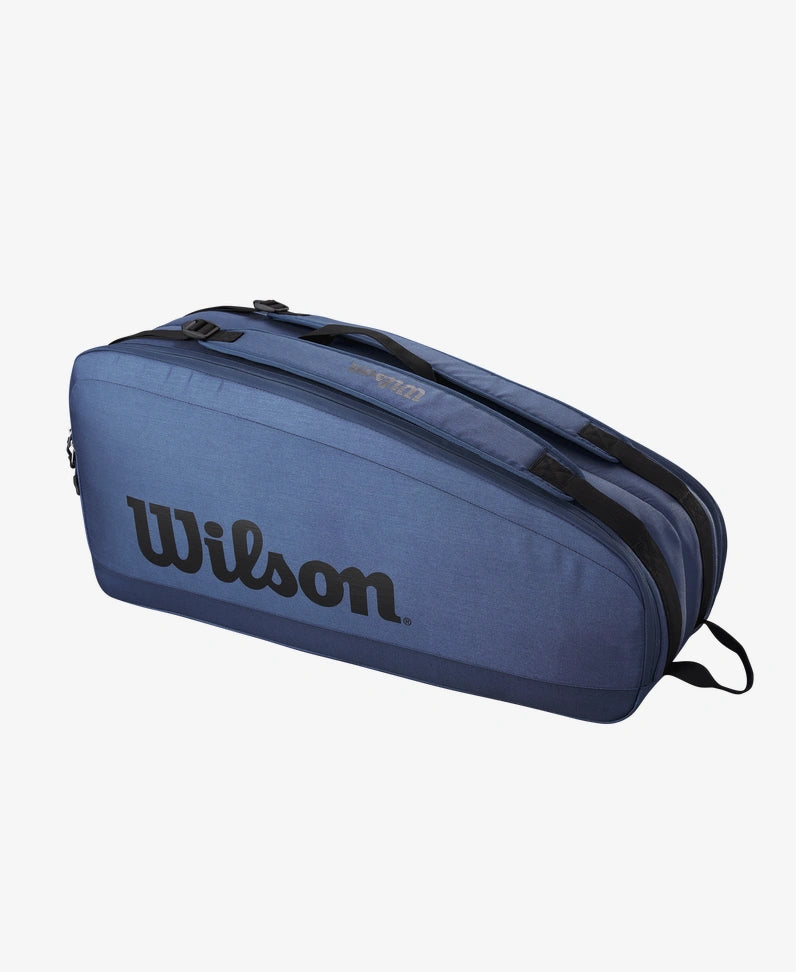 Wilson Super Tour Roland Garros Backpack Racquet Bag (Blue)