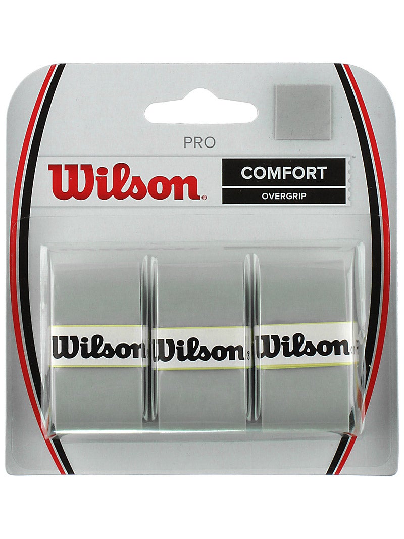 Wilson Pro Overgrip 3 Pack Silver – TC Tennis & Pickleball
