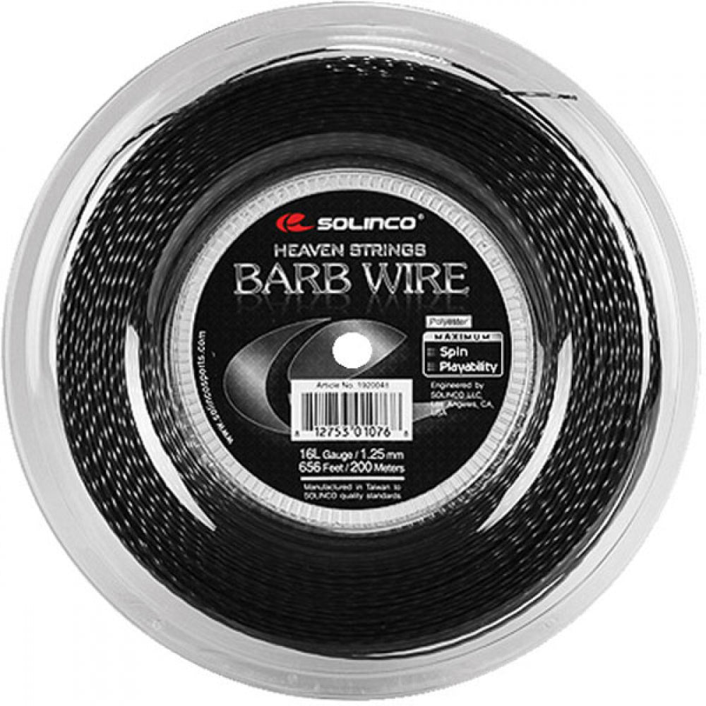 Solinco Barb Wire 16L Tennis String (Reel)