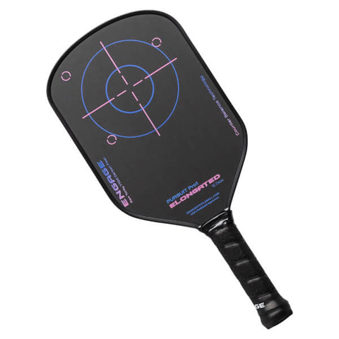 ENGAGE PICKLEBALL PADDLE NEW GRAPHIC. PURSUIT PRO1 ELONGATED POWER SERIES | RAW CARBON FIBER