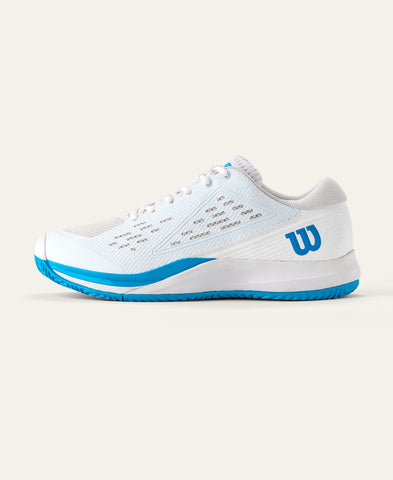 Men’s Wilson Rush Pro Ace White/Atomic Blue