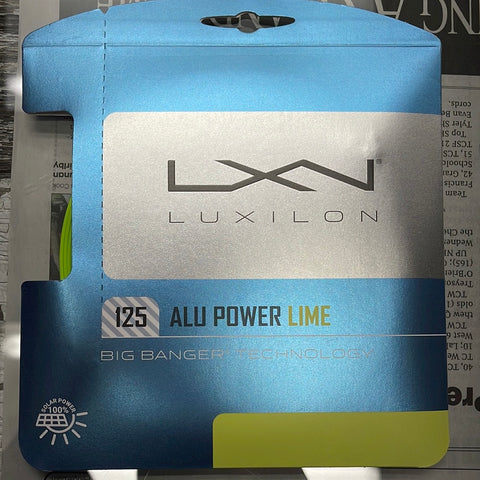 Luxilon ALU Power 125 Lime