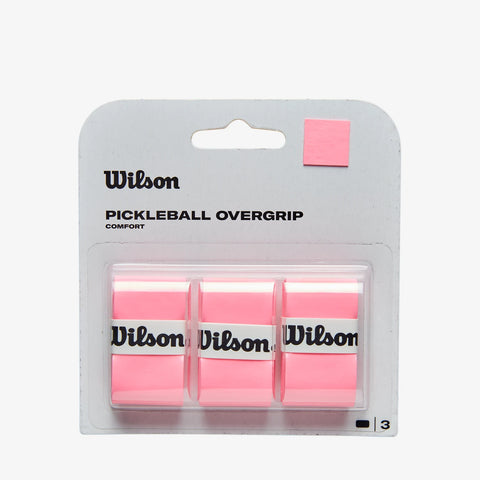 Wilson Pickleball Overgrips 3 Pack Pink