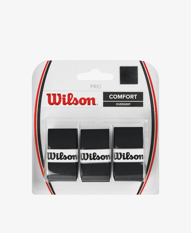 Wilson Pro Overgrip 3 Pack Black