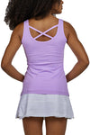 Women's Sofibella UV Colors X-Tank Lavender