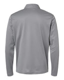 Men's Adidas 1/4 Zip Pullover Grey