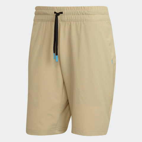 Men's Adidas 9" Ergo Tennis Shorts Sandy Beige