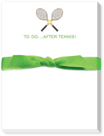 To Do After Tennis Notepads