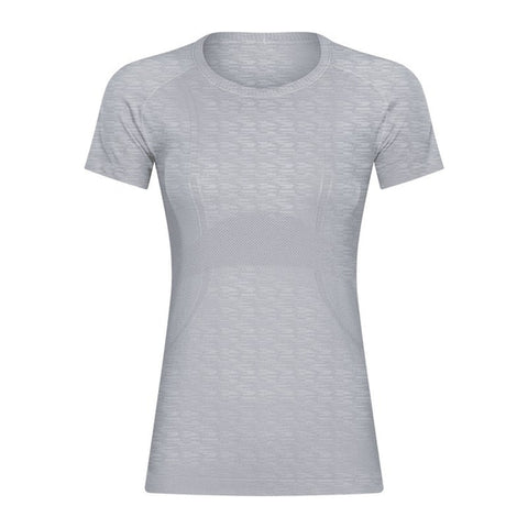 Women's Short Sleeve Light Grey