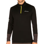 Men's Babolat 1/4 Zip Black