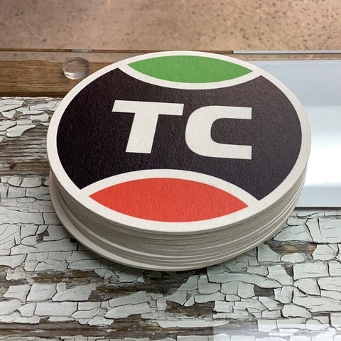 TC Tennis Racquet Coasters