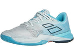 Women’s Babolat Jet Mach III All Court White/Angel Blue