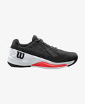 Men’s Wilson Rush Pro 4.0 Black/White/Poppy Red