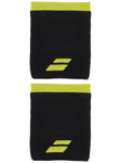 Babolat Jumbo Logo Wristbands Black/Yellow