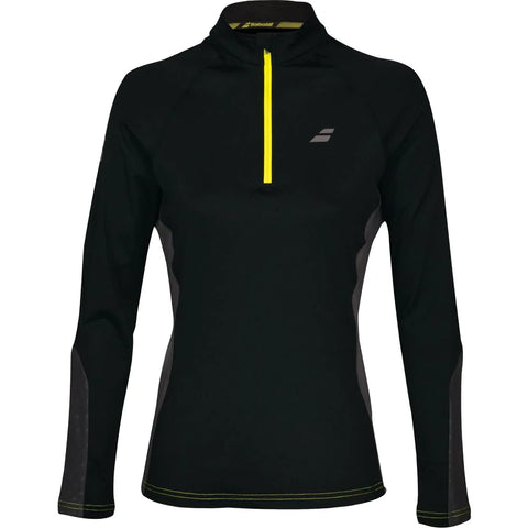 Women’s Babolat 1/4 Zip Black