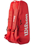 Wilson Super Tour 9-Pack Red Bag