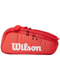 Wilson Super Tour 9-Pack Red Bag