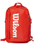 Wilson Super Tour Backpack Red Bag