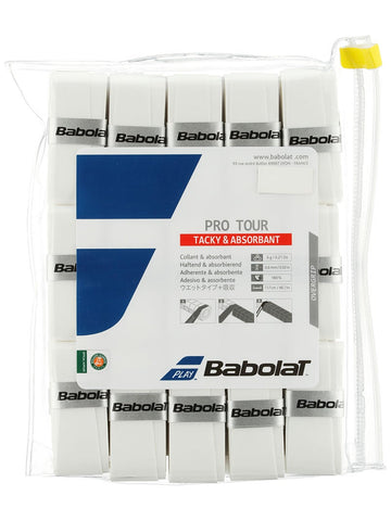 Babolat Pro Tour Overgrips 30-pack White